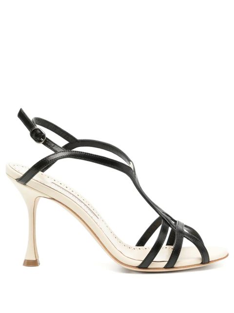 Manolo Blahnik 100mm Strappy sandals - Black - zdjęcie produktu nr 1
