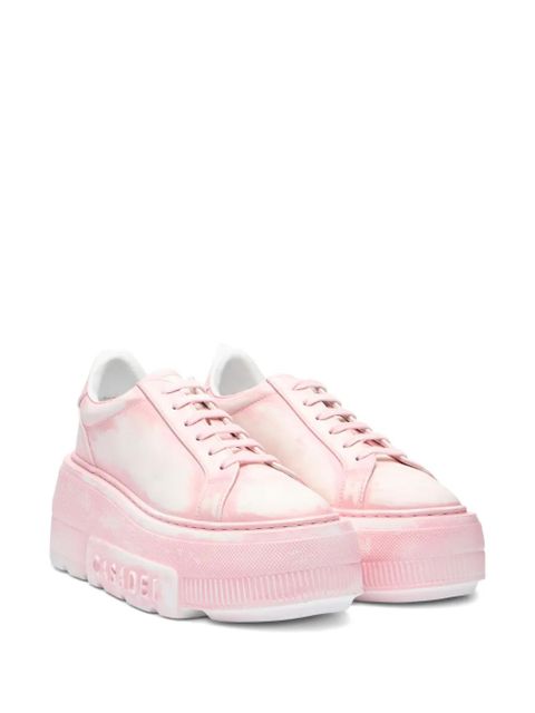 Casadei lace-up sneakers - Pink - zdjęcie produktu nr 2
