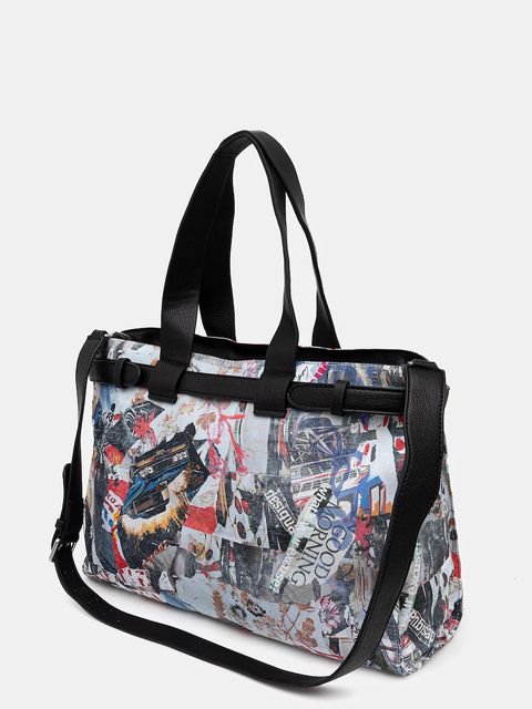 Desigual torebka MICKEY COLLAGE kolor multicolor 25WAXA40