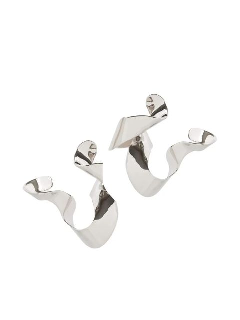 DRIES VAN NOTEN twist earrings - Silver - zdjęcie produktu nr 1