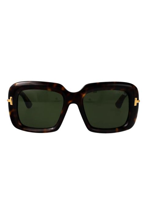 TOM FORD Eyewear square-frame sunglasses - Brown
