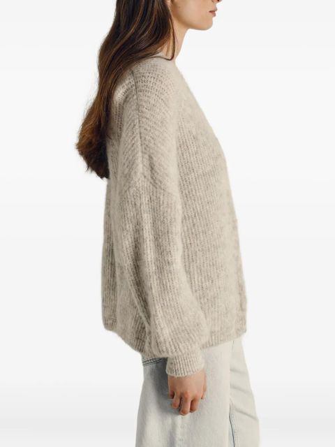 American Vintage long-sleeve cardigan - Neutrals