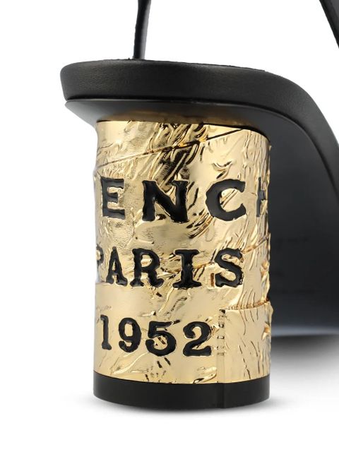 Givenchy 7mm cylindrical heel slingbacks - Black