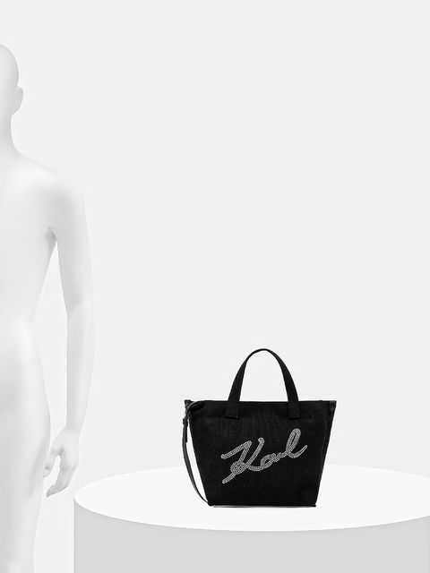 Karl Lagerfeld torebka K/SIGNATURE kolor czarny B1W50027