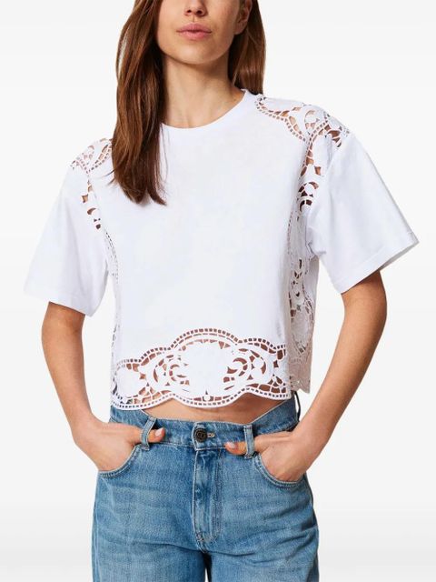 TWINSET broderie-anglaise blouse - White - zdjęcie produktu nr 2