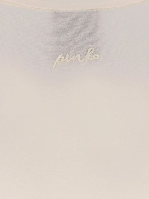 PINKO Blossom silk shirt - Neutrals