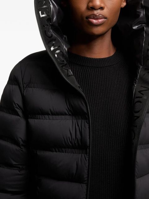 Moncler padded hooded jacket - Black