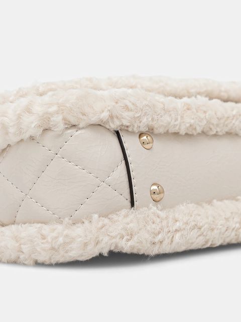 Guess torebka CRISTI kolor beżowy HWTG81 39210