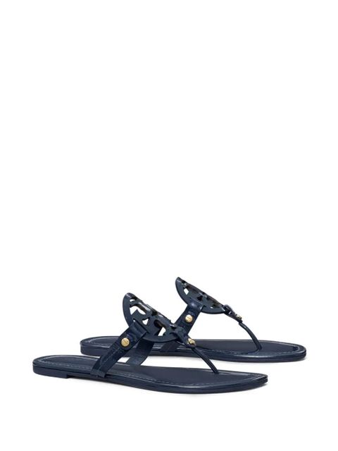 Tory Burch Miller cut-out flat sandals - Blue - zdjęcie produktu nr 1