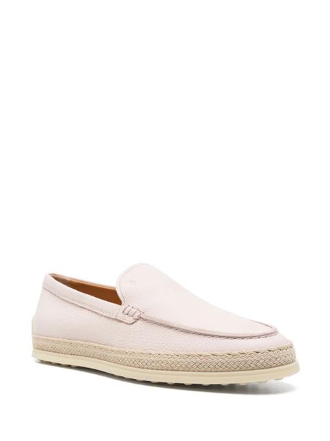 Tod's leather loafers - Pink