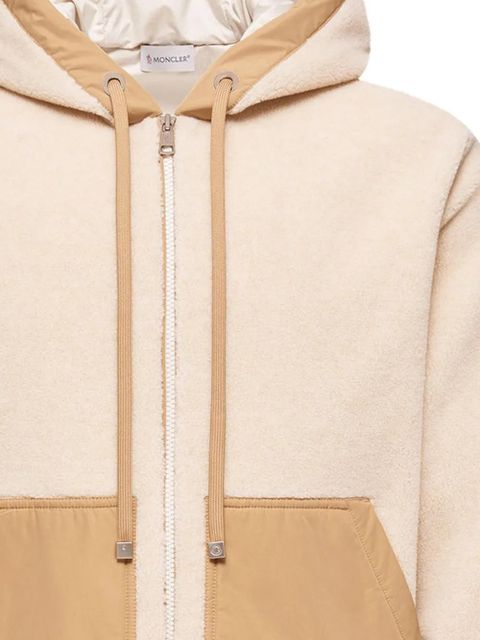 Moncler zip-up hoodie - Neutrals - zdjęcie produktu nr 2