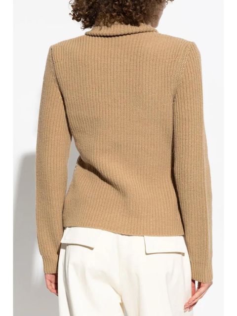 Moncler logo-patch panelled jacket - Neutrals