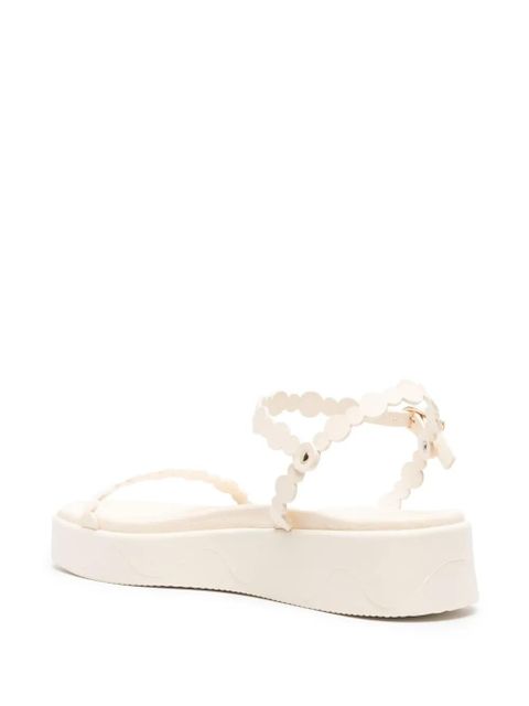 Ancient Greek Sandals Toxo flatform sandals - Neutrals