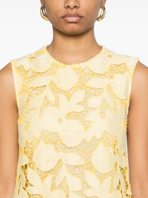 Simkhai Mickie mini dress - Yellow