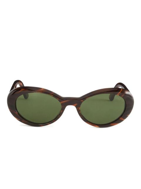 PUCCI oval-frame sunglasses - Brown - zdjęcie produktu nr 1