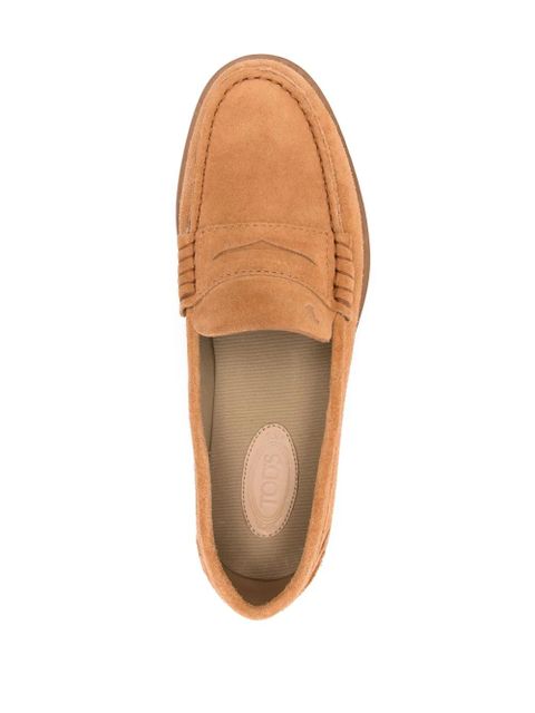 Tod's suede loafers - Brown
