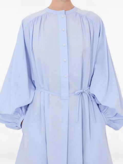 LouLou de Saison Vitti balloon-sleeve midi dress - Blue - zdjęcie produktu nr 1