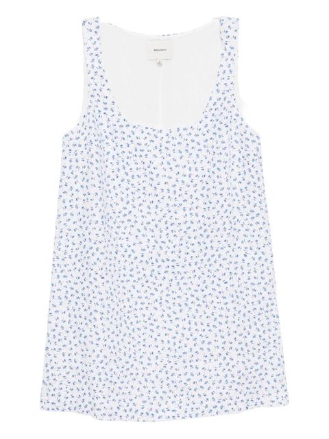 Reformation Hamley linen dress - White - zdjęcie produktu nr 1
