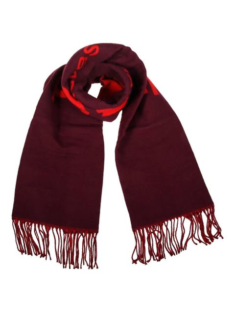 Marc Jacobs logo fringed scarf - Red - zdjęcie produktu nr 2