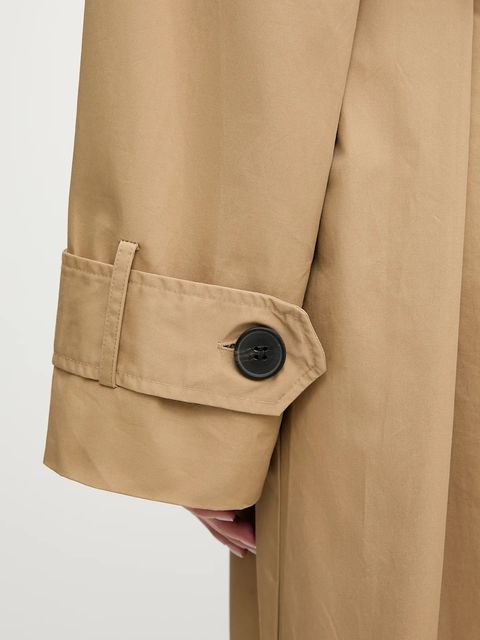 Answear.LAB płaszcz bawełniany kolor brązowy