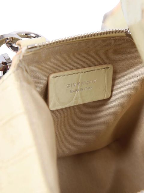 Givenchy Pandora Cube embossed chain cross bag - Neutrals