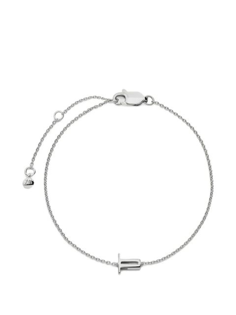 Monica Vinader Initial T chain bracelet - Silver - zdjęcie produktu nr 1