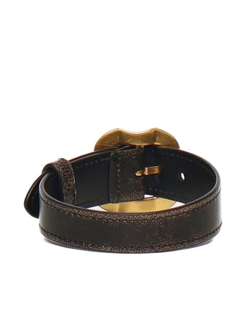 Miu Miu buckled leather bracelet - Brown - zdjęcie produktu nr 2