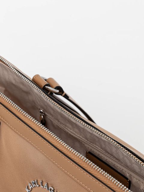 Karl Lagerfeld torebka kolor brązowy A2W30080