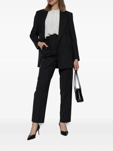 Max Mara pinstripe wool pants - Black - zdjęcie produktu nr 2