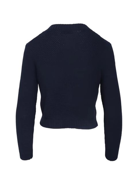 Altuzarra Pogo cropped sweater - Blue - zdjęcie produktu nr 2