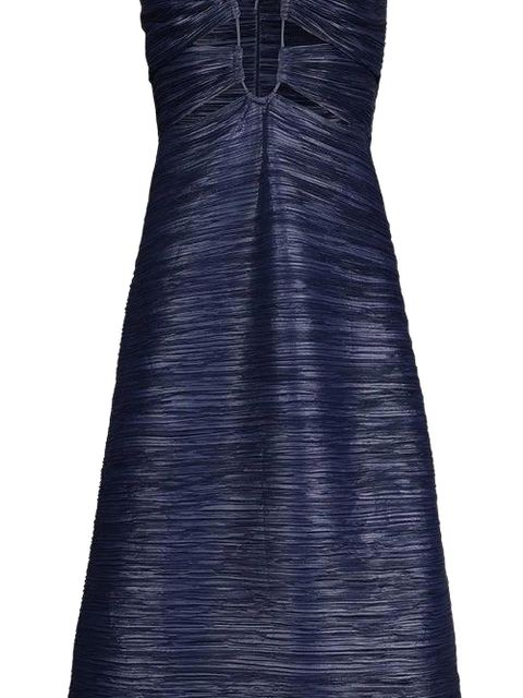 Cult Gaia Jahzara halter-neck dress - Blue - zdjęcie produktu nr 2