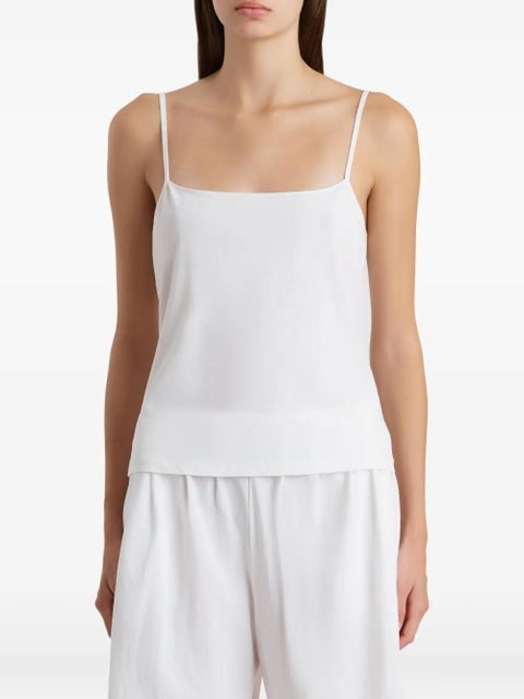 KHAITE Moss cami top - White