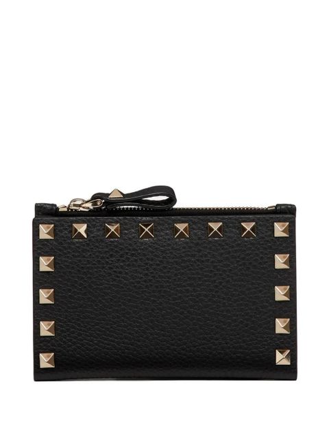 Valentino Garavani rockstud zipped wallet - Black - zdjęcie produktu nr 1