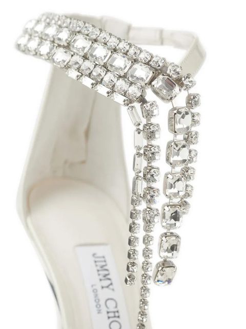 Jimmy Choo 100mm Verity sandals - White