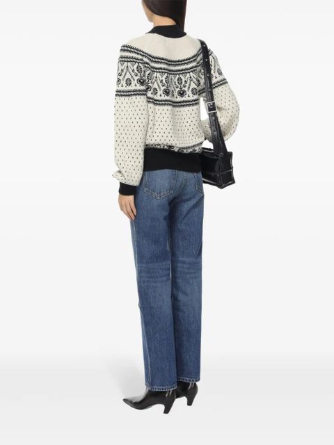 KHAITE Guy cardigan - White - zdjęcie produktu nr 2