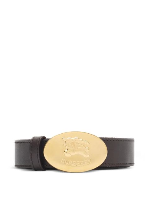 Burberry check knight-stamp belt - Brown - zdjęcie produktu nr 1