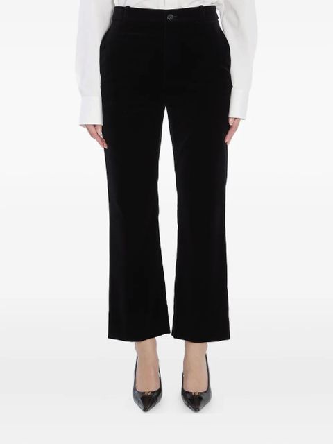 Saint Laurent velvet trousers - Black - zdjęcie produktu nr 1