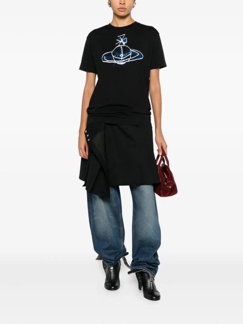 Vivienne Westwood Orb-print T-Shirt - Black
