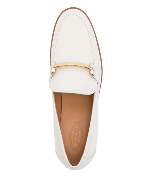 Tod's leather loafers - White - zdjęcie produktu nr 2