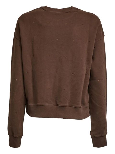 MC2 Saint Barth strass casey sweatshirt - Brown - zdjęcie produktu nr 2