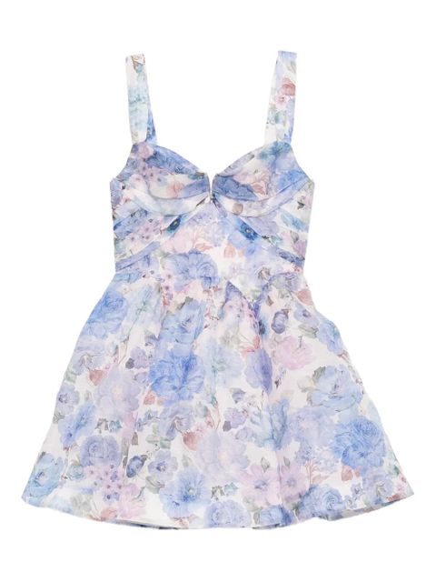 ZIMMERMANN Rebellion mini dress - Purple - zdjęcie produktu nr 1