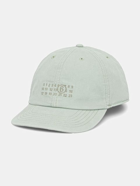 MM6 Maison Margiela czapka z daszkiem bawełniana - zdjęcie produktu nr 2