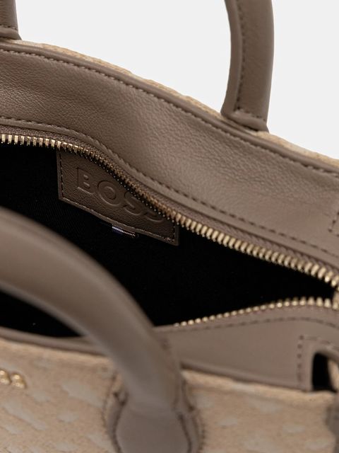 BOSS torebka kolor beżowy 50547959