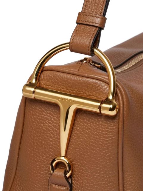 Gucci Horsebit leather tote bag - Brown