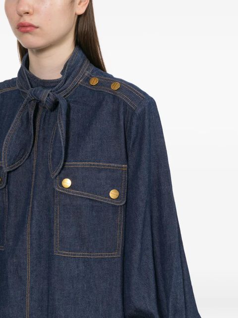 ZIMMERMANN cargo blouse - Blue