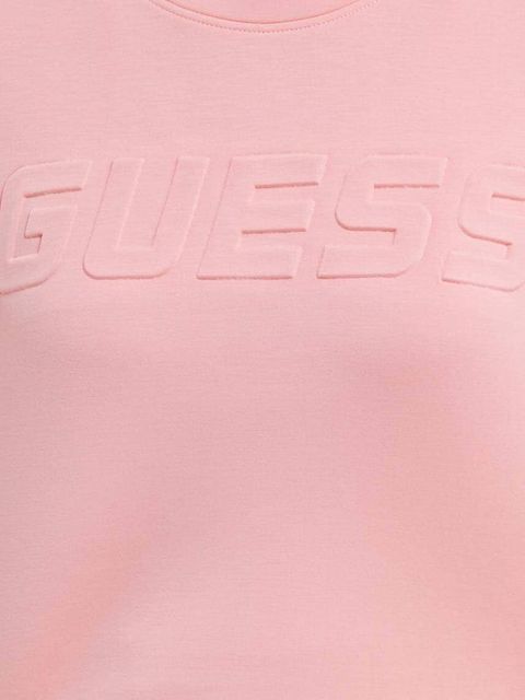 Guess bluza CINDRA damska kolor różowy melanżowa V3BQ15 K7UW2