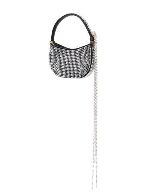 Magda Butrym crystal-embellished shoulder-bag - Black