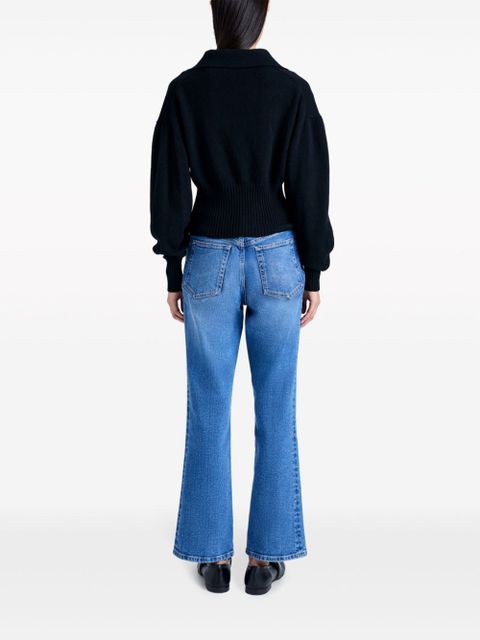 Proenza Schouler V-neck cashmere jumper - Black