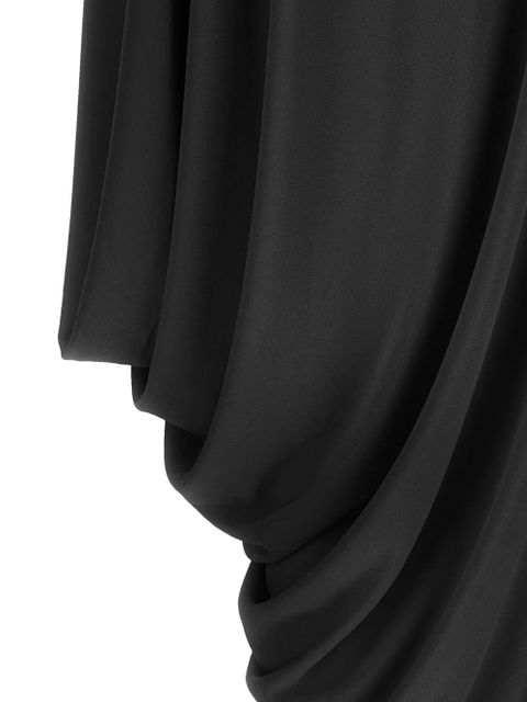 TOM FORD Impossible asymmetric draped top - Black