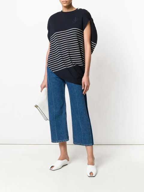 JW Anderson striped knitted top - Blue - zdjęcie produktu nr 2